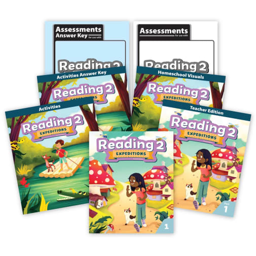 BJU Press Reading 2 Homeschool Kit 4th Edition