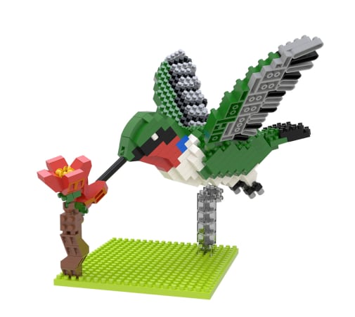 Mini Building Blocks: Hummingbird (460 pieces)