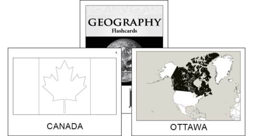 Memoria Press Geography 1-3 Flashcards