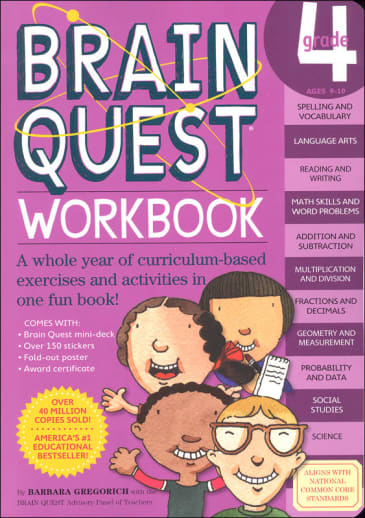 Brain Quest Workbook Grade 4
