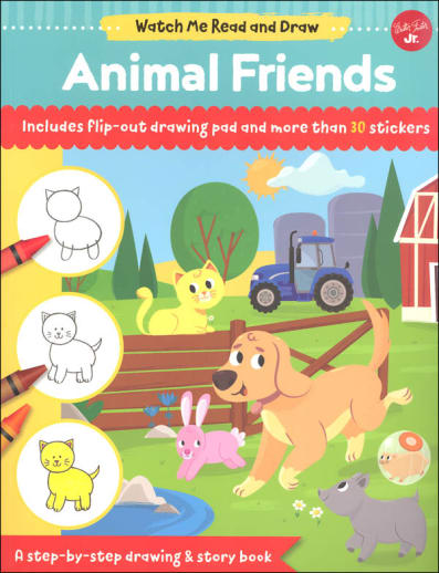Animal Friends Activity Book (Watch Me Read and Draw)