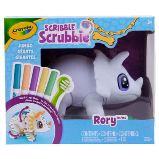 Crayola Scribble Scrubbie Jumbo Dino, Rory