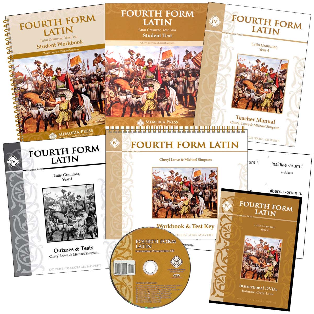 Memoria Press Fourth Form Latin Complete Set