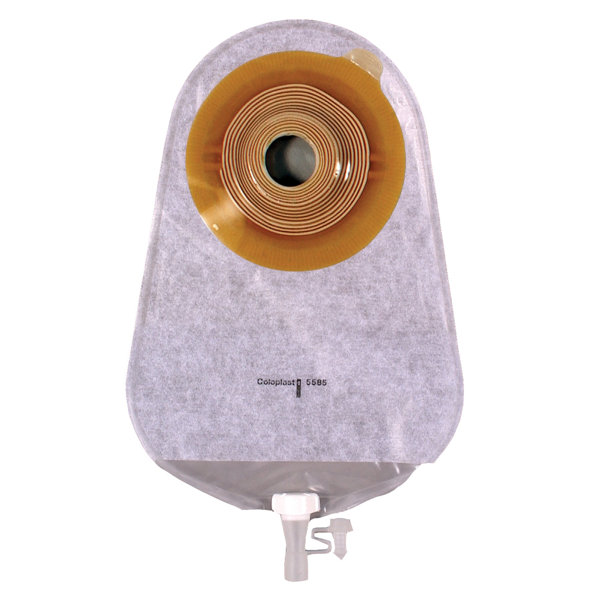 Assura Deep Convex 1-Piece Transparent Urostomy Pouch, 15mm Stomas MK 551113