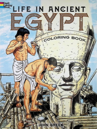 Life in Ancient Egypt Coloring Book