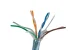 Cat6 Bulk Ethernet Cable, Shielded, Stranded, CMR, Spool, 1000 ft, 550 Mhz, White