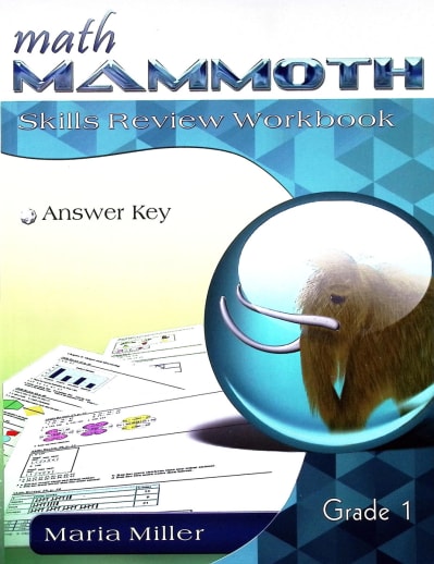Math Mammoth Grade 1 Color Skills Review Workbook Answer Key