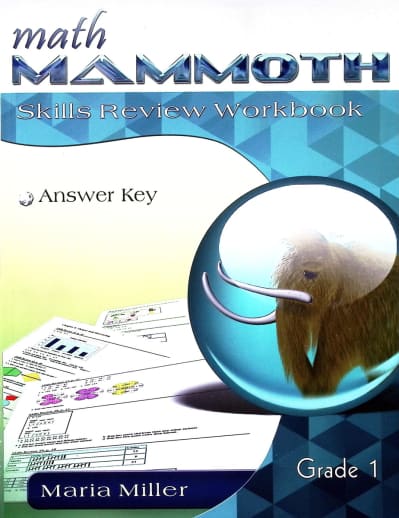 Math Mammoth Grade 1 Color Skills Review Workbook Answer Key