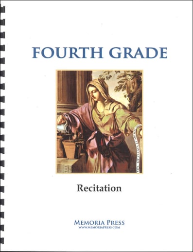 Fourth Grade Recitation