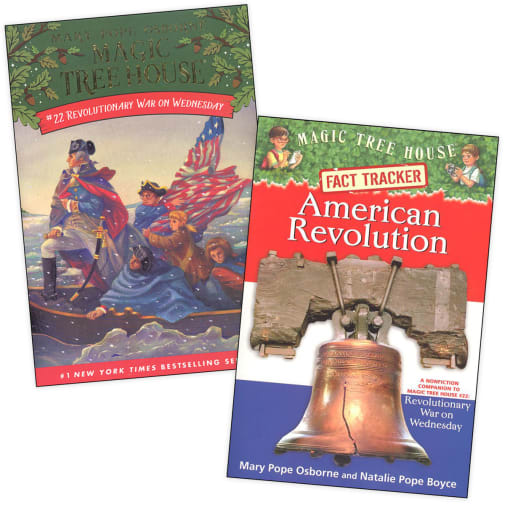 Magic Tree House Revolutionary War on Wednesday with Fact Tracker