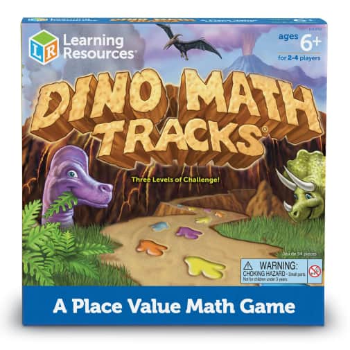 Dino Math Tracks Game