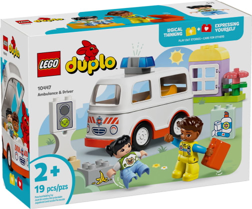 LEGO DUPLO Town Ambulance & Driver (10447)
