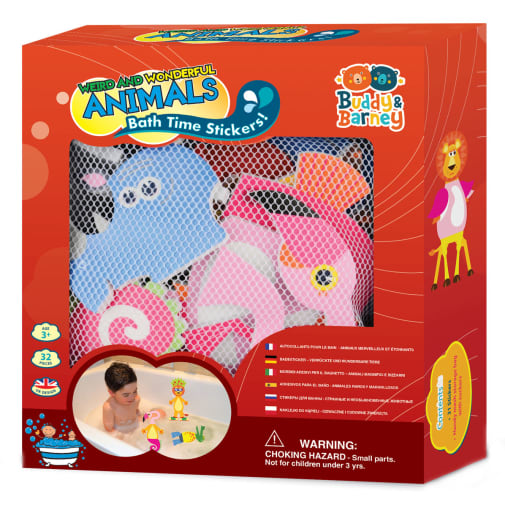 Bath Stickers - Weird & Wonderful Animals