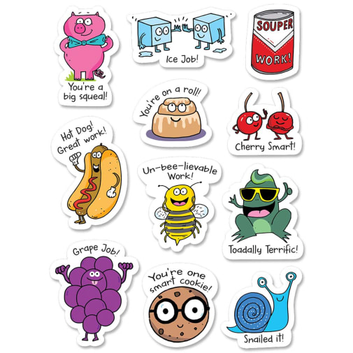 So Much Fun! Punny Rewards Stickers
