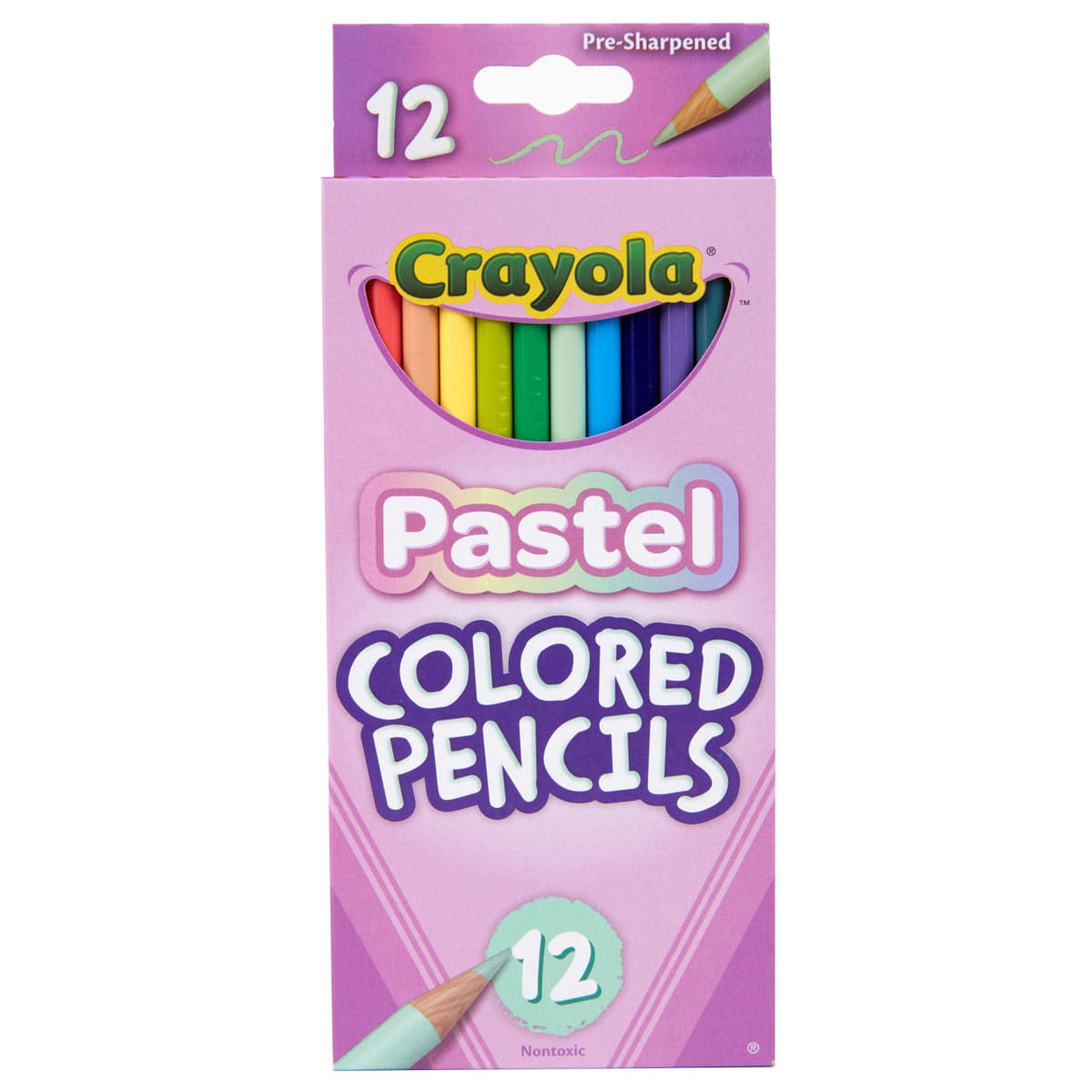 Crayola Pastel Colored Pencils 12 count