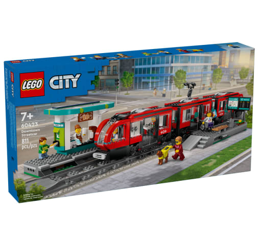 LEGO Downtown Streetcar and Station (60423)