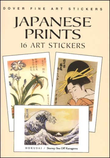 Japanese Prints 16 Art Stickers