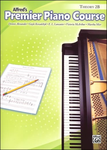Alfred's Premier Piano Course Theory Book Level 2B