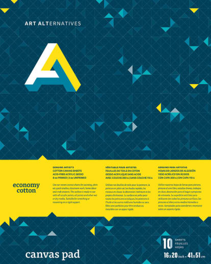 Canvas Pad - Painting (16" X 20")