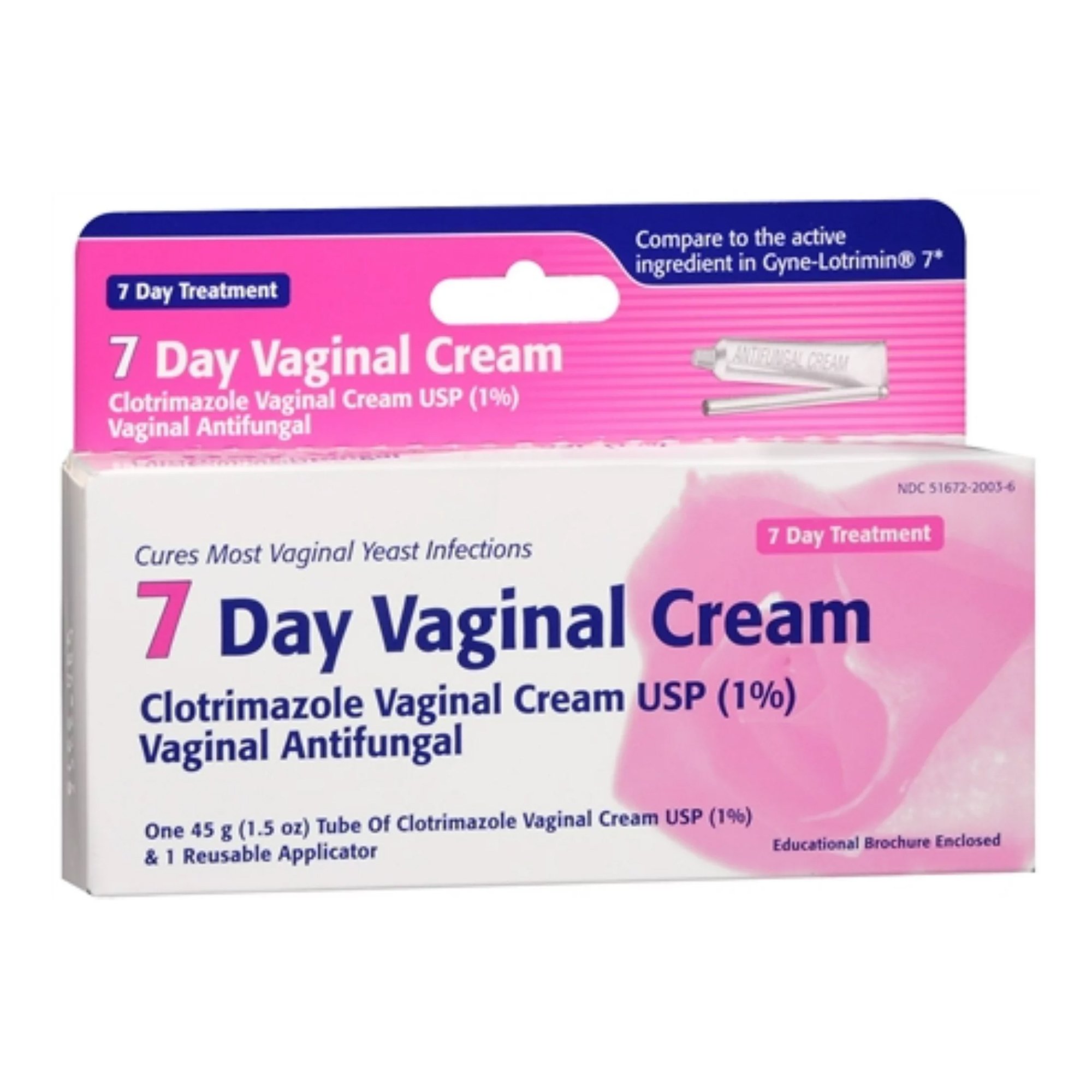 Taro Pharmaceutical Clotrimazole 7 Vaginal Cream MK 634244