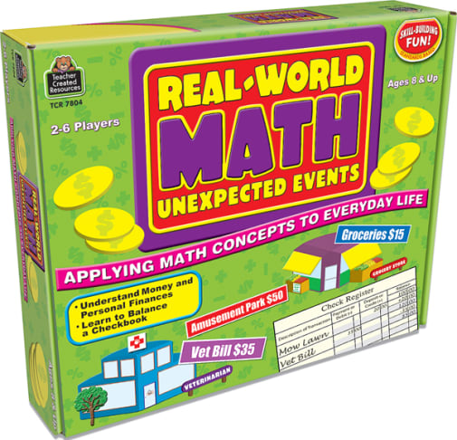 Real World Math: Unexpected Events Game