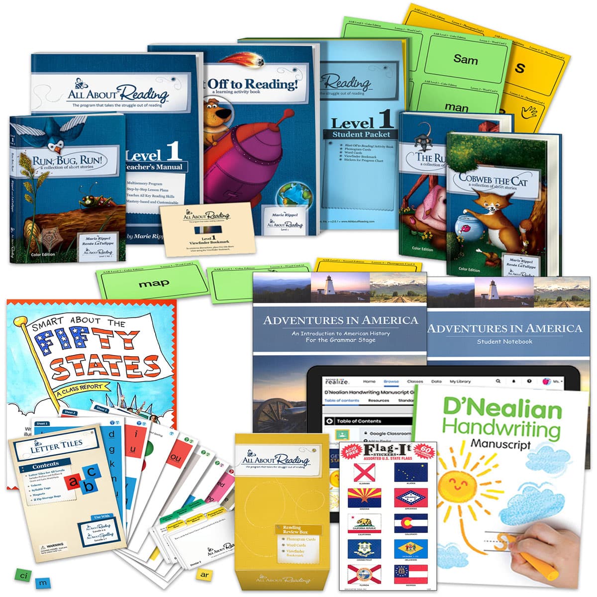 Forest Trail Academy Grade K Language Arts and Social Studies Package
