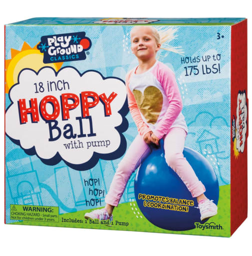 Playground Classics 18 Inch Hoppy Ball with Pump