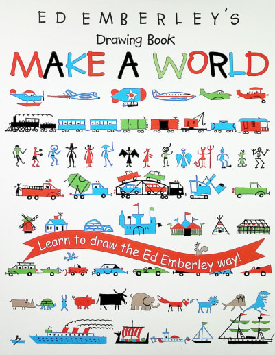 Ed Emberley's Drawing Book Make a World