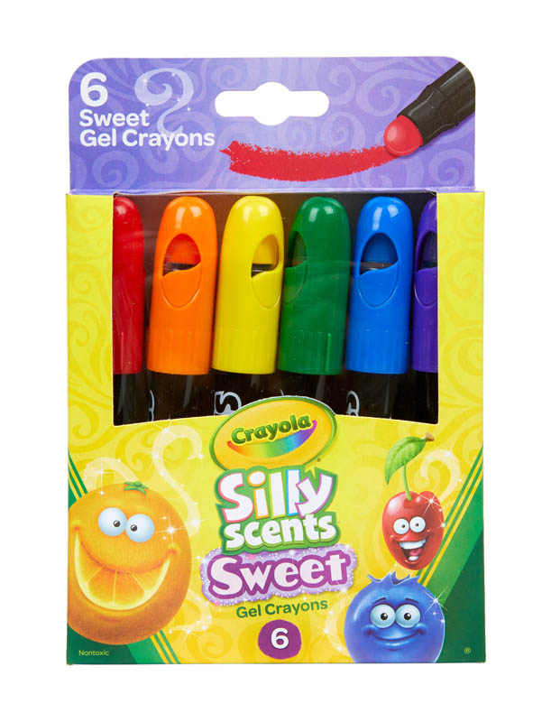 Crayola 6 ct Silly Scents Gel Crayons