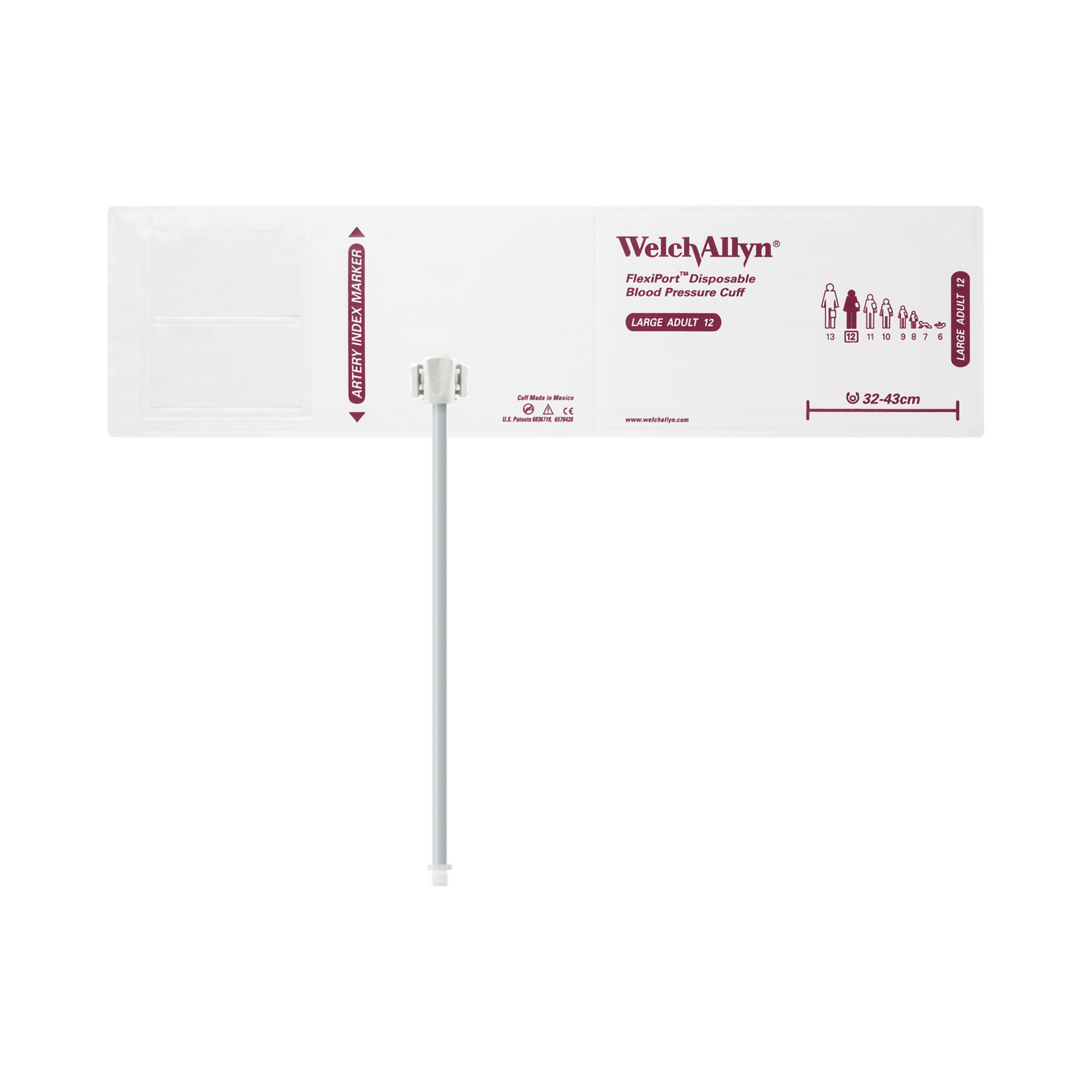 FlexiPort Blood Pressure Cuff, Adult Large MK 746567