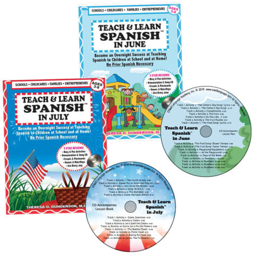 Teach & Learn Spanish Book & CD Summer Semester
