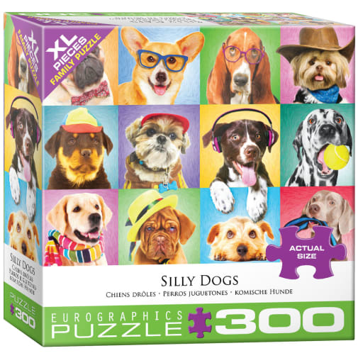 Eurographics Silly Dogs Puzzle (300 pieces)