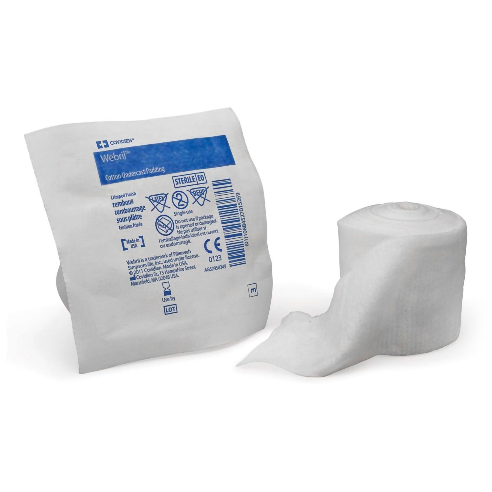 Webril Cast Padding, 3 Inch x 4 Yard MK 684061
