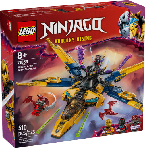 LEGO Ninjago Ras and Arin's Super Storm Jet (71833)