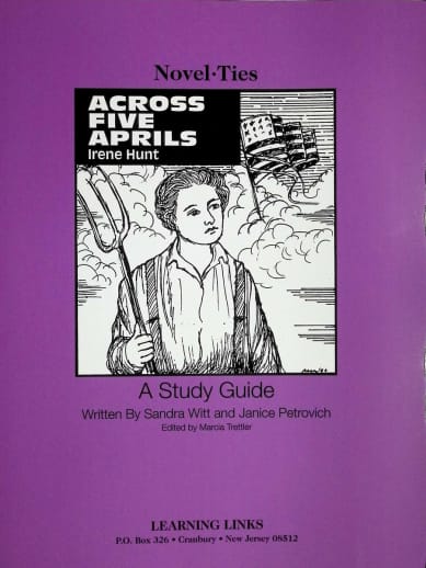 Across Five Aprils Novel-Ties Study Guide