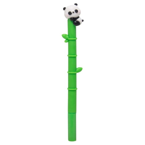 Panda on Bamboo Gel Pen (black ink)