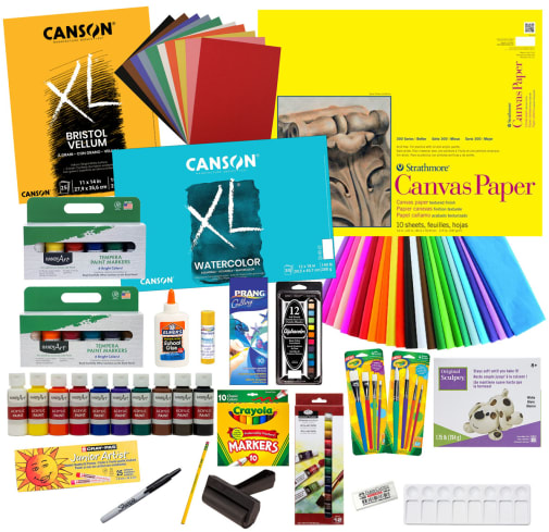 Home Art Studio Grade 3 Art Supply Package
