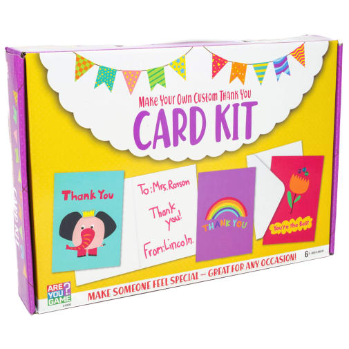 Make Your Own Custom Thank You Card Kit