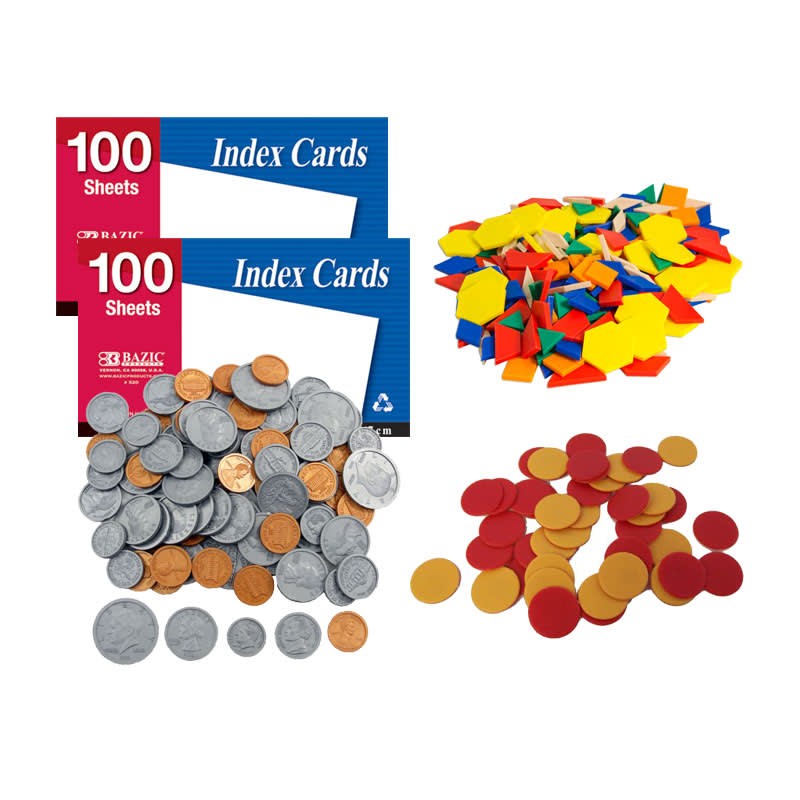 Kindergarten Math with Confidence Manipulatives Set