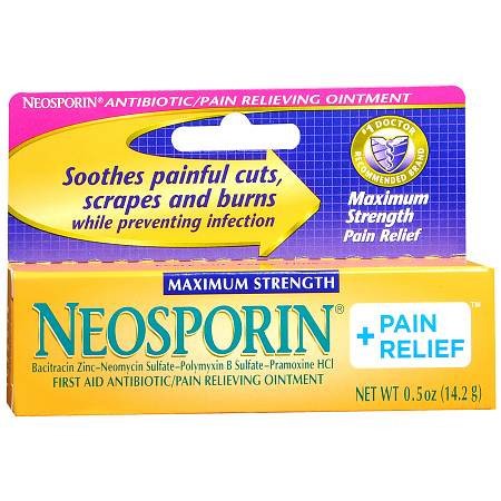 Neosporin + Pain Relief Cream, 0.5 oz. Tube MK 279196