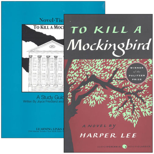 To Kill a Mockingbird Novel-Ties Study Guide & Book Set