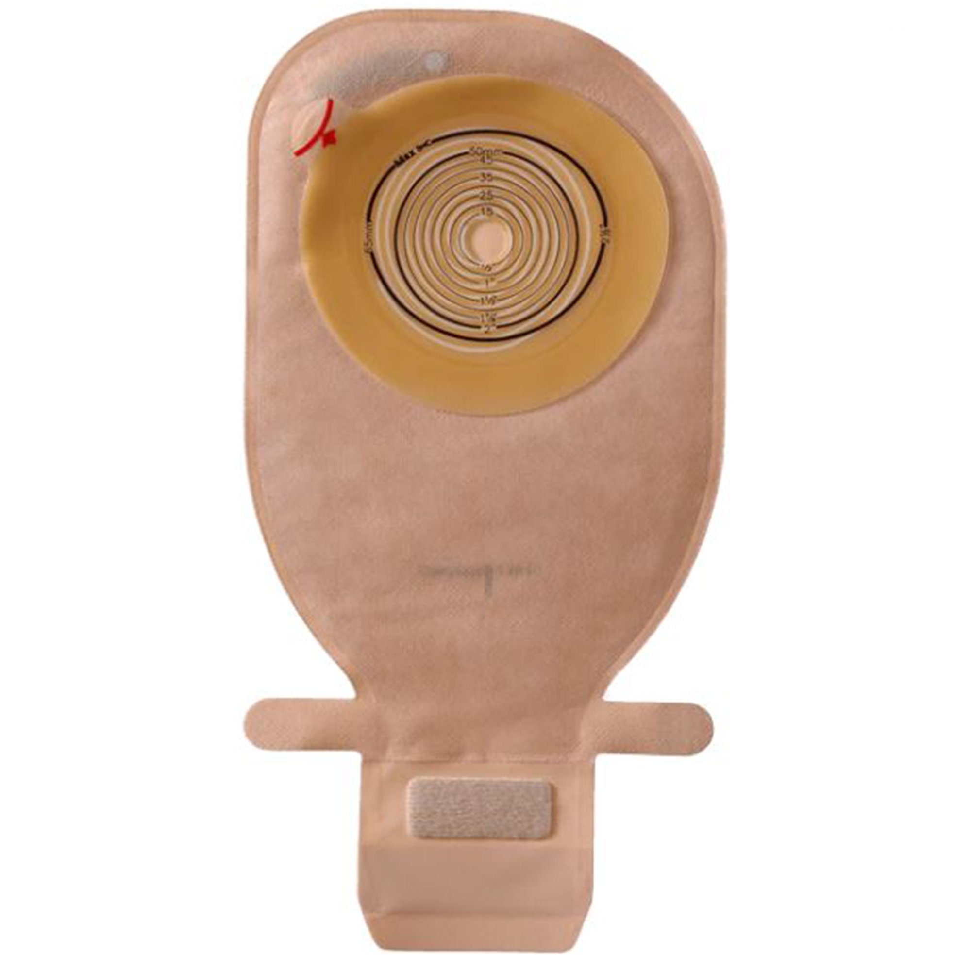 Assura Flat One-Piece Opaque Ostomy Pouch, Cut to Fit Stomas 10  75 mm MK 550878