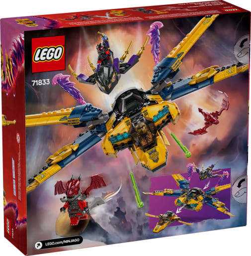 LEGO Ninjago Ras and Arin's Super Storm Jet (71833)