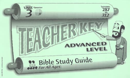 Advanced Teacher Key for Lessons 287-312