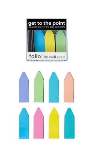 Get to Point Magnetic Bookmarks Box of 20 Pastels
