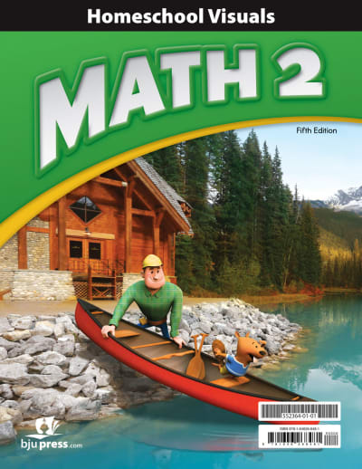 BJU Press Math 2 Homeschool Visuals 5th Edition