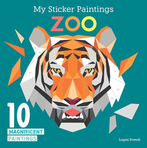 My Sticker Paintings: Zoo