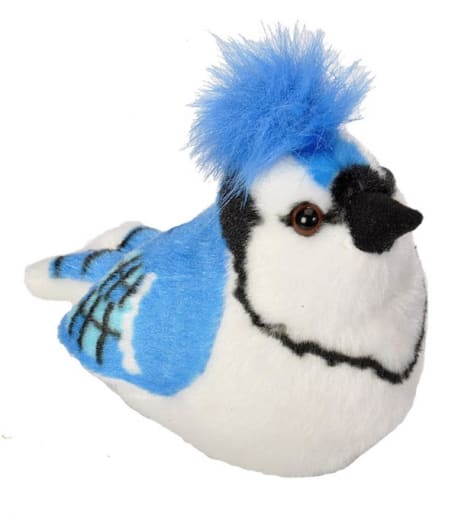 Audubon Bird: BlueJay Plush With Real Bird Call