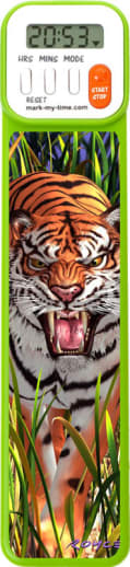 Mark-My-Time Digital Bookmark 3D Tiger