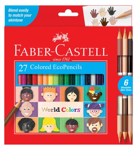 Faber-Castell World Colors Eco Pencils (27 count)